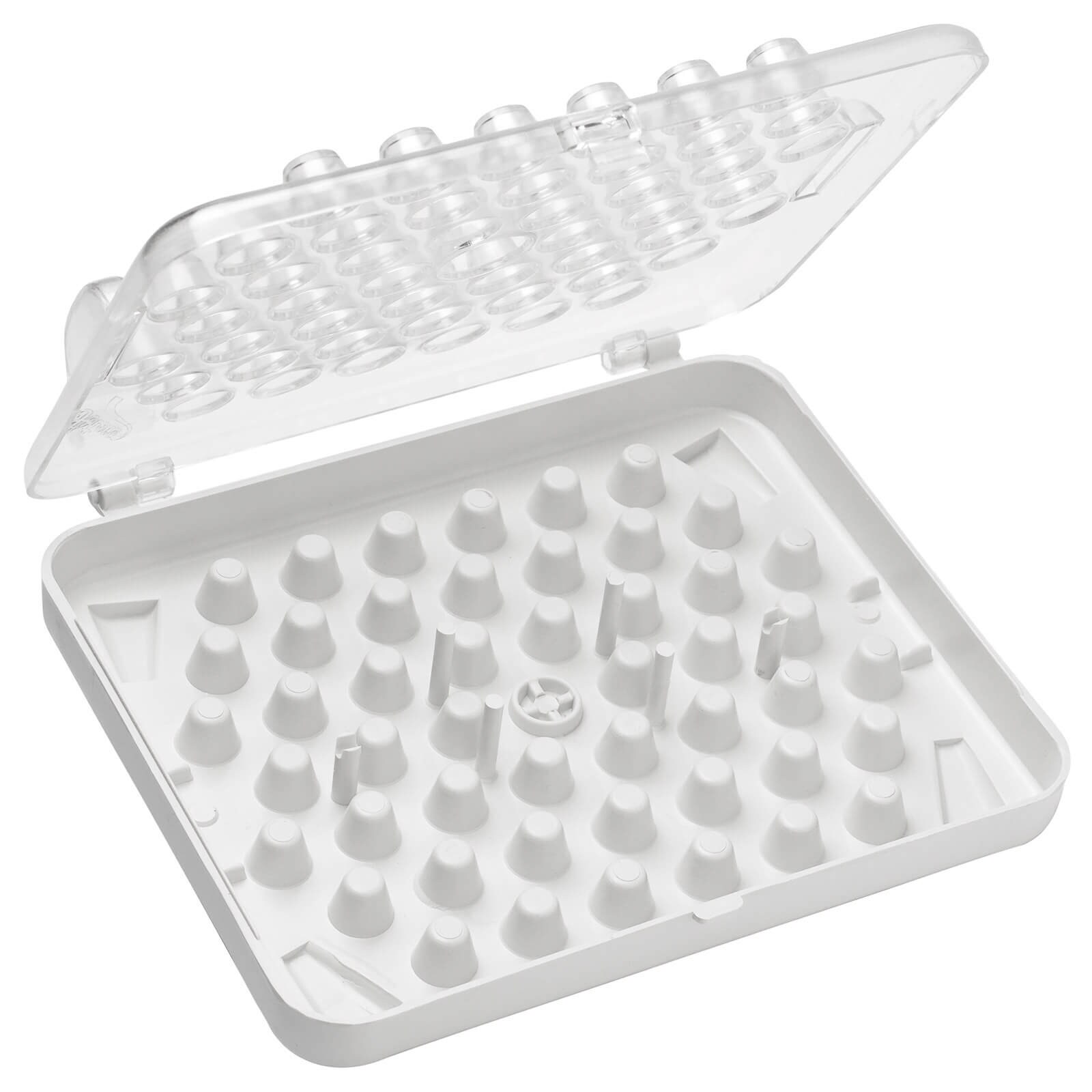 ATECO LARGE PIPING TIP STORAGE BOX - HOLDS 52 TIPS