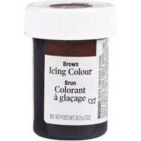 WILTON ICING COLOR - BROWN 1 OZ