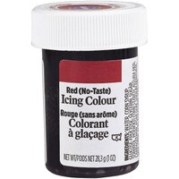 WILTON ICING COLOR - RED (NO TASTE) 1 OZ
