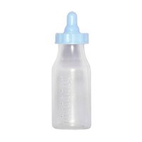 BLUE BABY BOTTLE 4 1/2" 12 PC