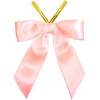 BOW 3" - ROSE GOLD WITH TWIST TIE
