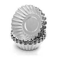 FLUTED ROUND TART TIN 2 3/16" x 3/4" 100 PACK