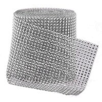 BLING! DAZZLE SILVER WRAP 5" X 10 YARDS