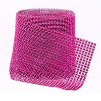 BLING! DAZZLE FUCHSIA WRAP 5" X 10 YARDS
