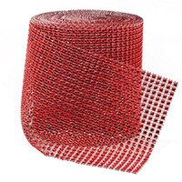BLING! DAZZLE RED WRAP 5" X 10 YARDS