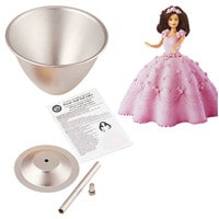 WILTON WONDER MOLD DOLL PAN SET 8" X 5" 