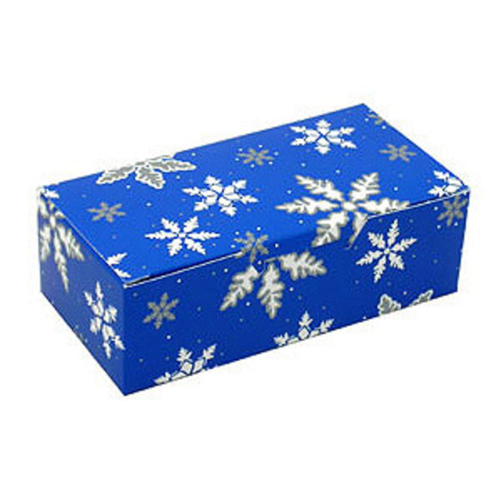CHOCOLATE / CANDY BOX WITH SNOWFLAKE DESIGN
