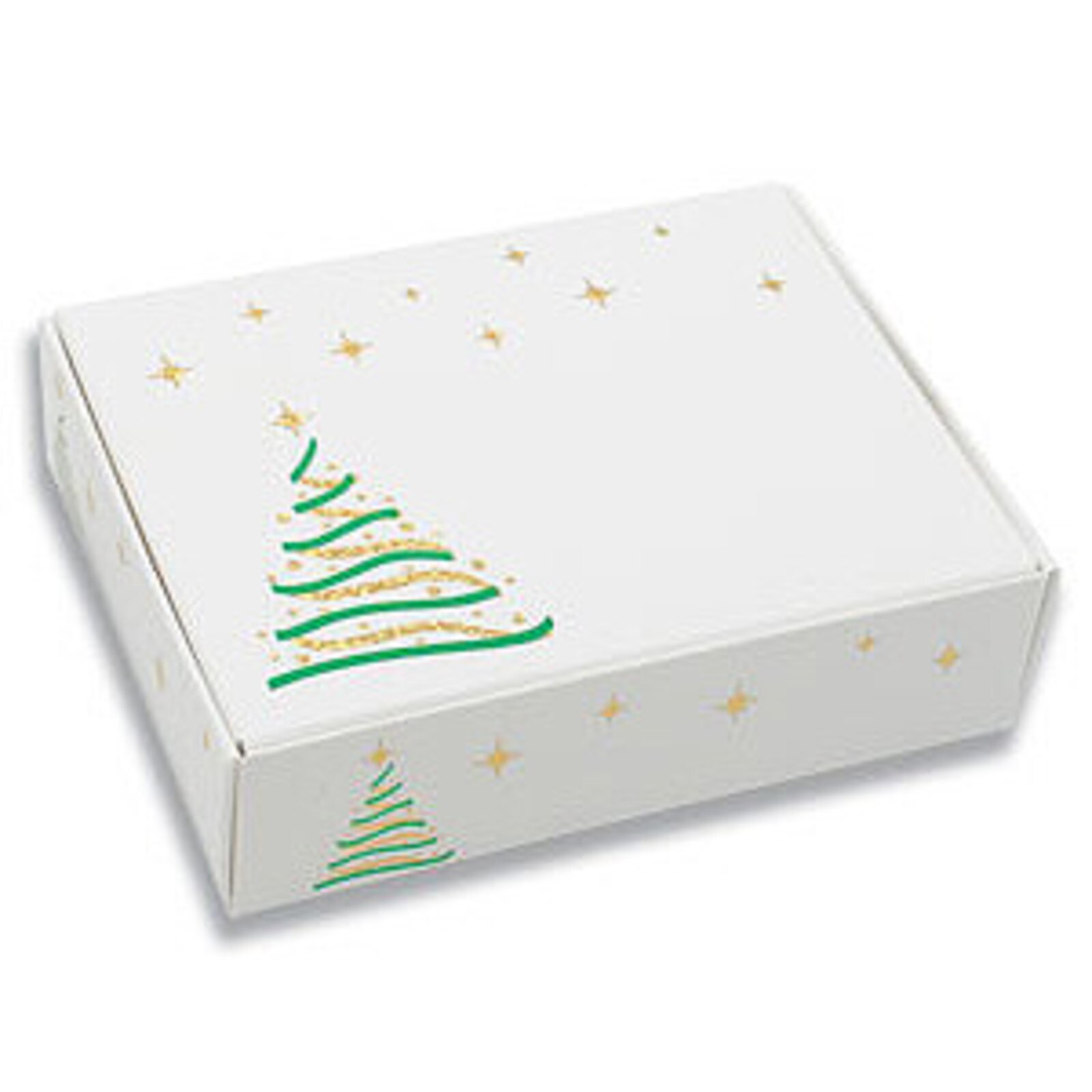 1/4 Lb BOX  WITH CHRISTMAS TRE DESIGN