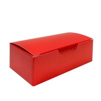 1/2 LB RED CHOCOLATE/CANDY BOX 10 PC