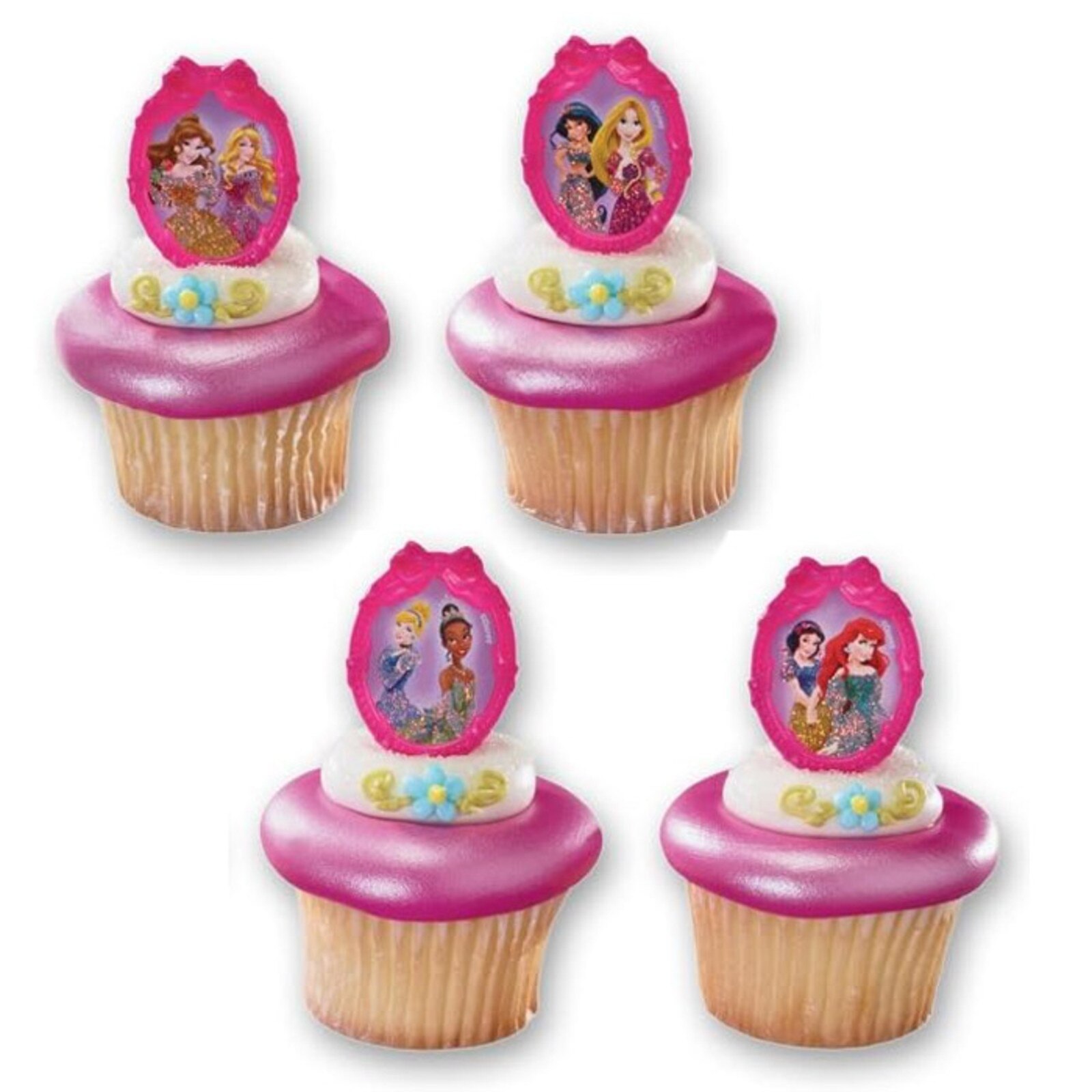 DISNEY PRINCESS ASSORTED GLITTER RINGS 