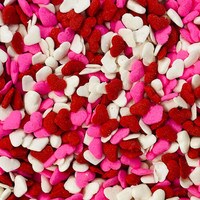 HEARTS QUINS RED, WHITE & PINK