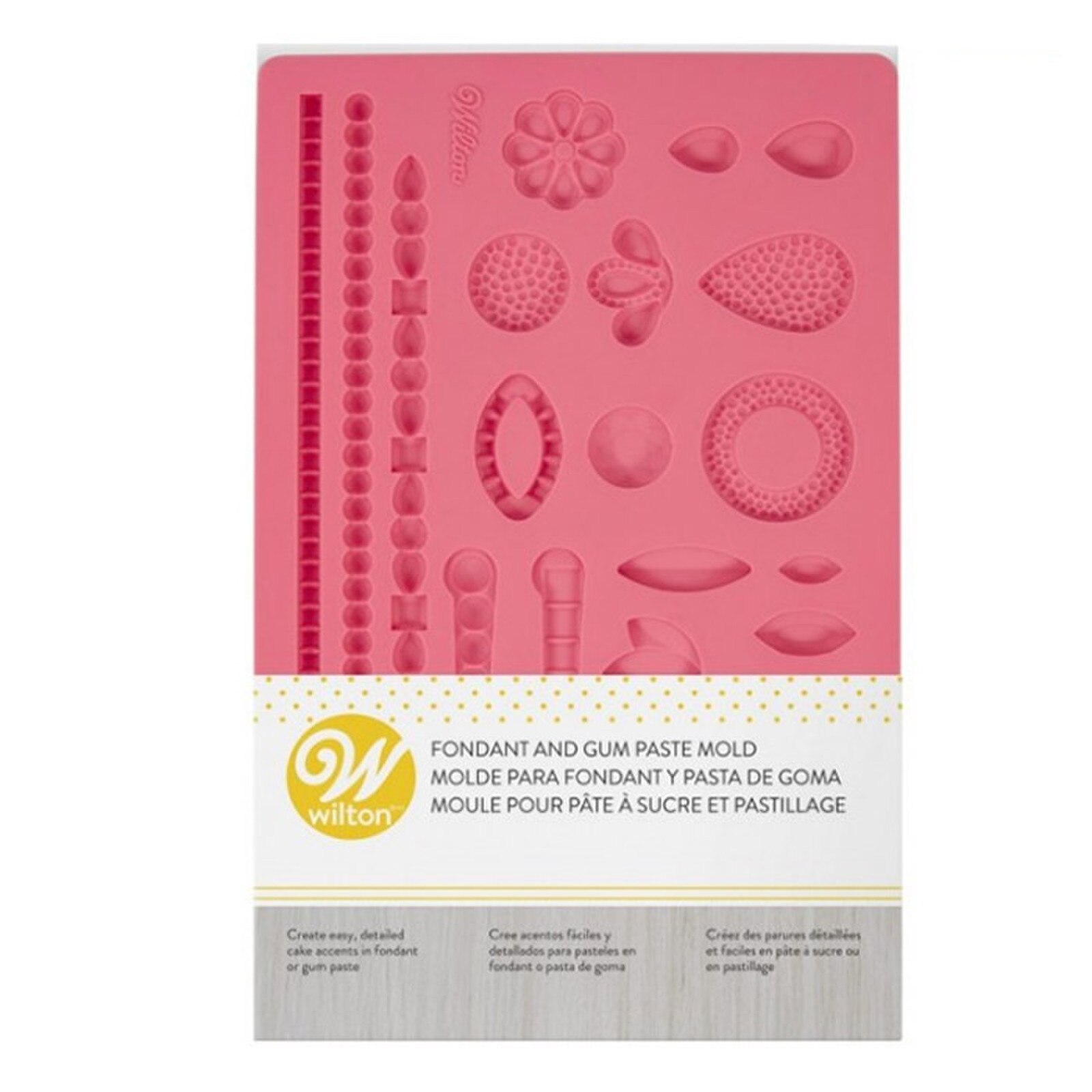 WILTON SILICONE MOLD - JEWELRY