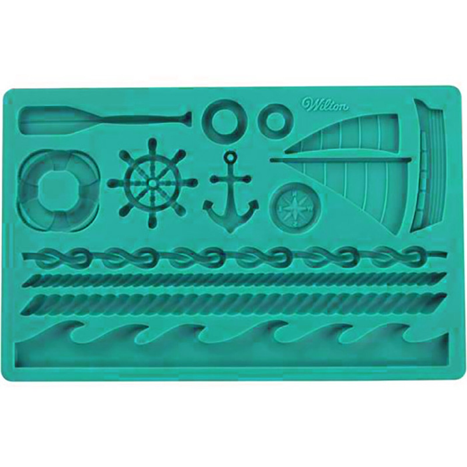 WILTON SILICONE MOLD - NAUTICAL
