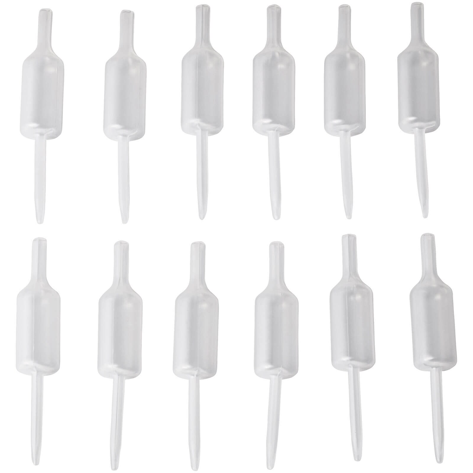 WILTON BOTTLE FLAVOUR INFUSERS / PIPETTES - 12 PC