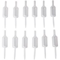 WILTON BOTTLE FLAVOUR INFUSERS / PIPETTES - 12 PC
