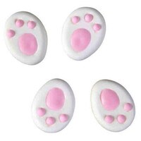 WILTON EASTER BUNNY FEET ICING DECORATIONS 24 PC