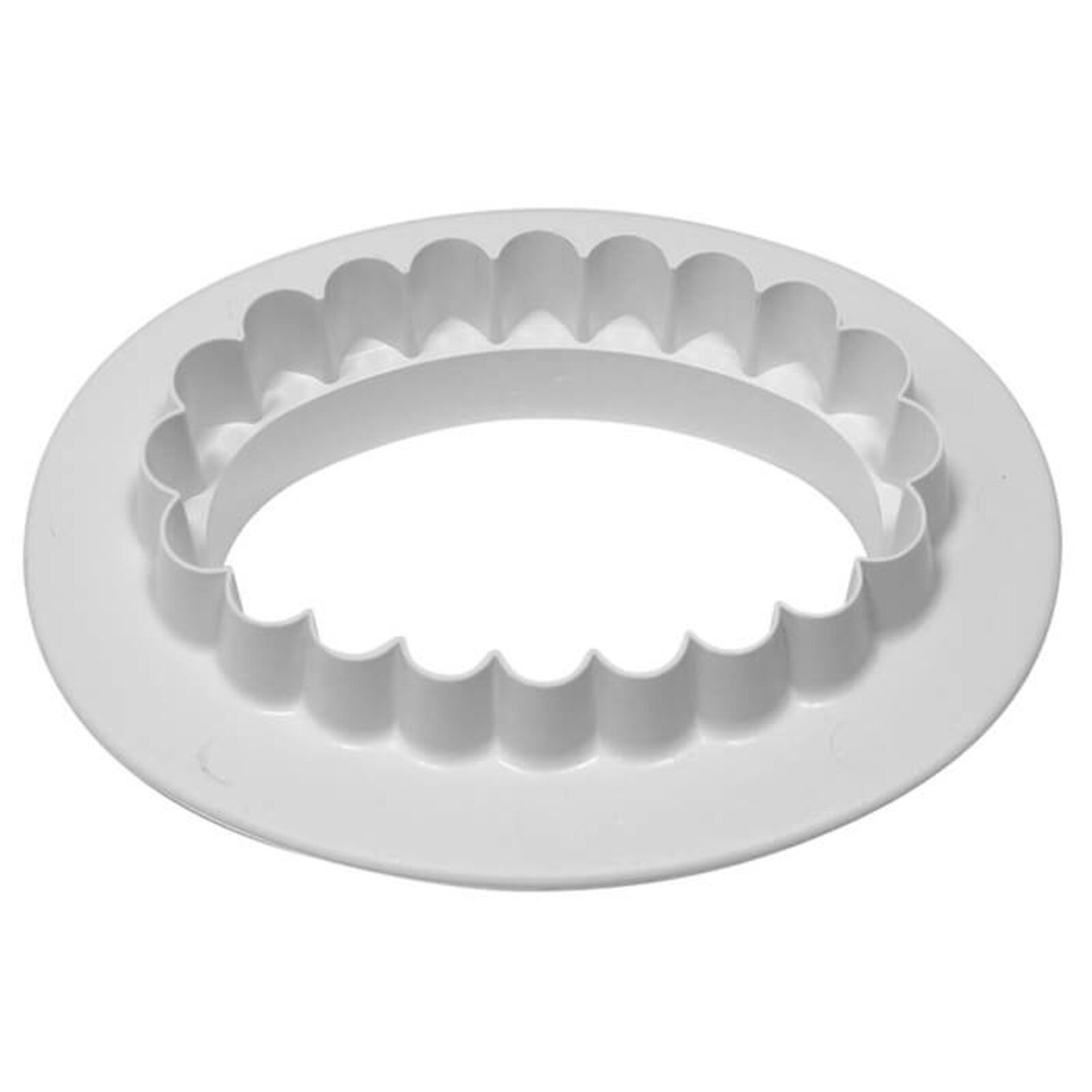 PME PLAIN & FLUTED DUAL SIDED OVAL PLAQUE CUTTER 5"