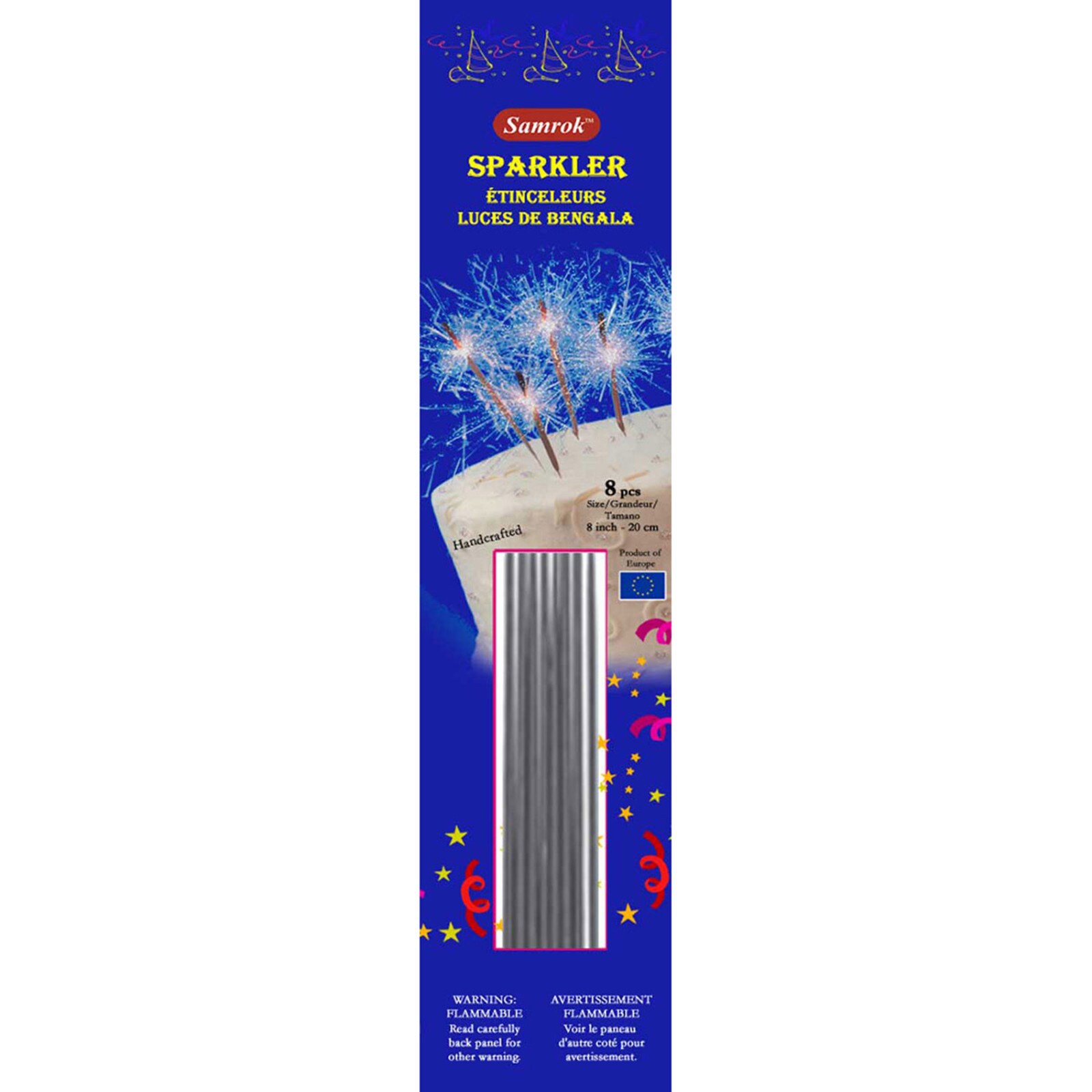EVERYDAY SPARKLERS 8" 8 PC