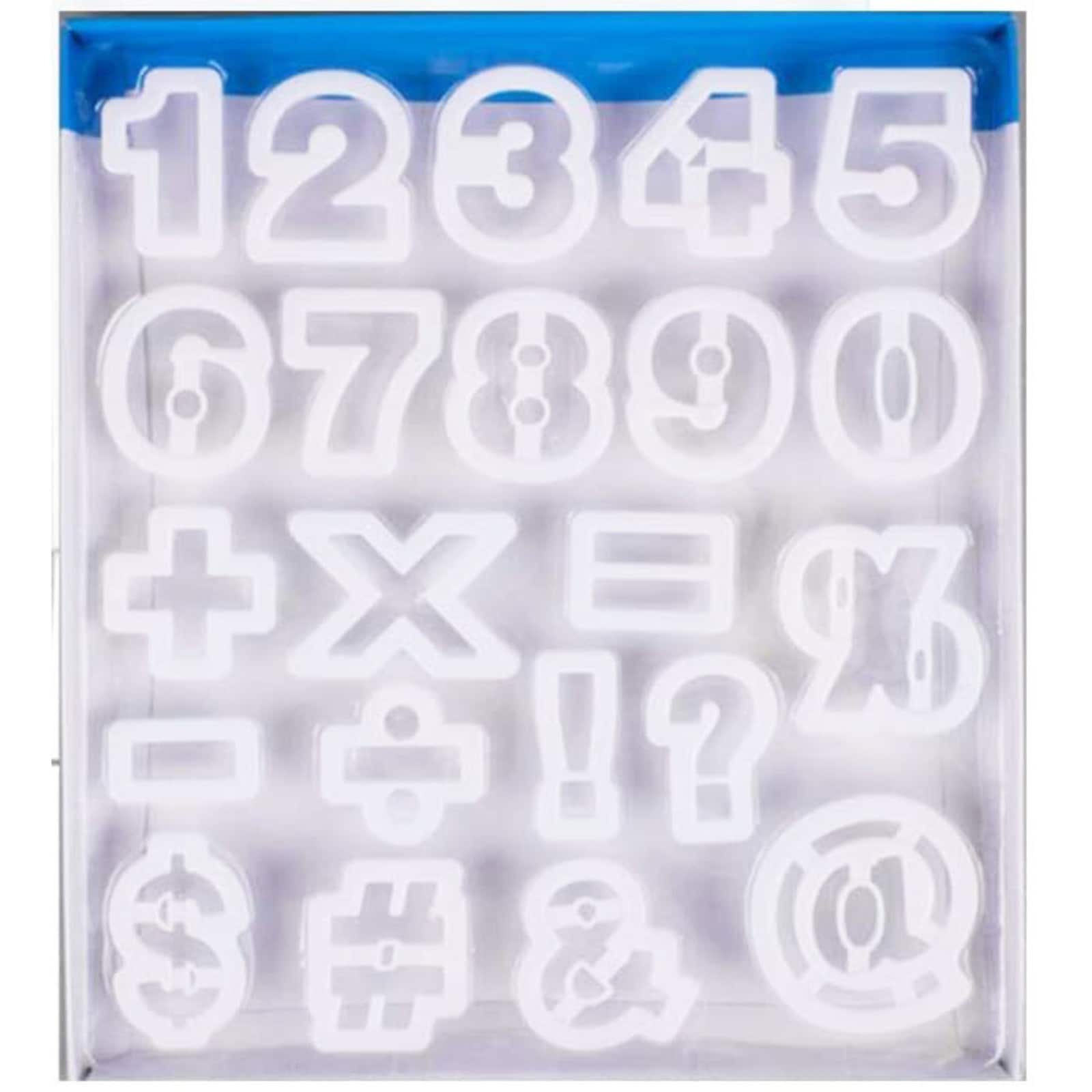 ATECO NUMBERS & SIGNS CUTTER SET 2" - 22 PC