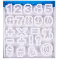 ATECO NUMBERS & SIGNS CUTTER SET 2" - 22 PC