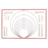 SILICONE BAKING & PASTRY MAT WITH MEASURMENTS