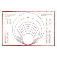 SILICONE BAKING & PASTRY MAT WITH MEASURMENTS