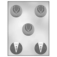 COOKIE MOLD - TUX & DRESS 2" X 3/4" (5)