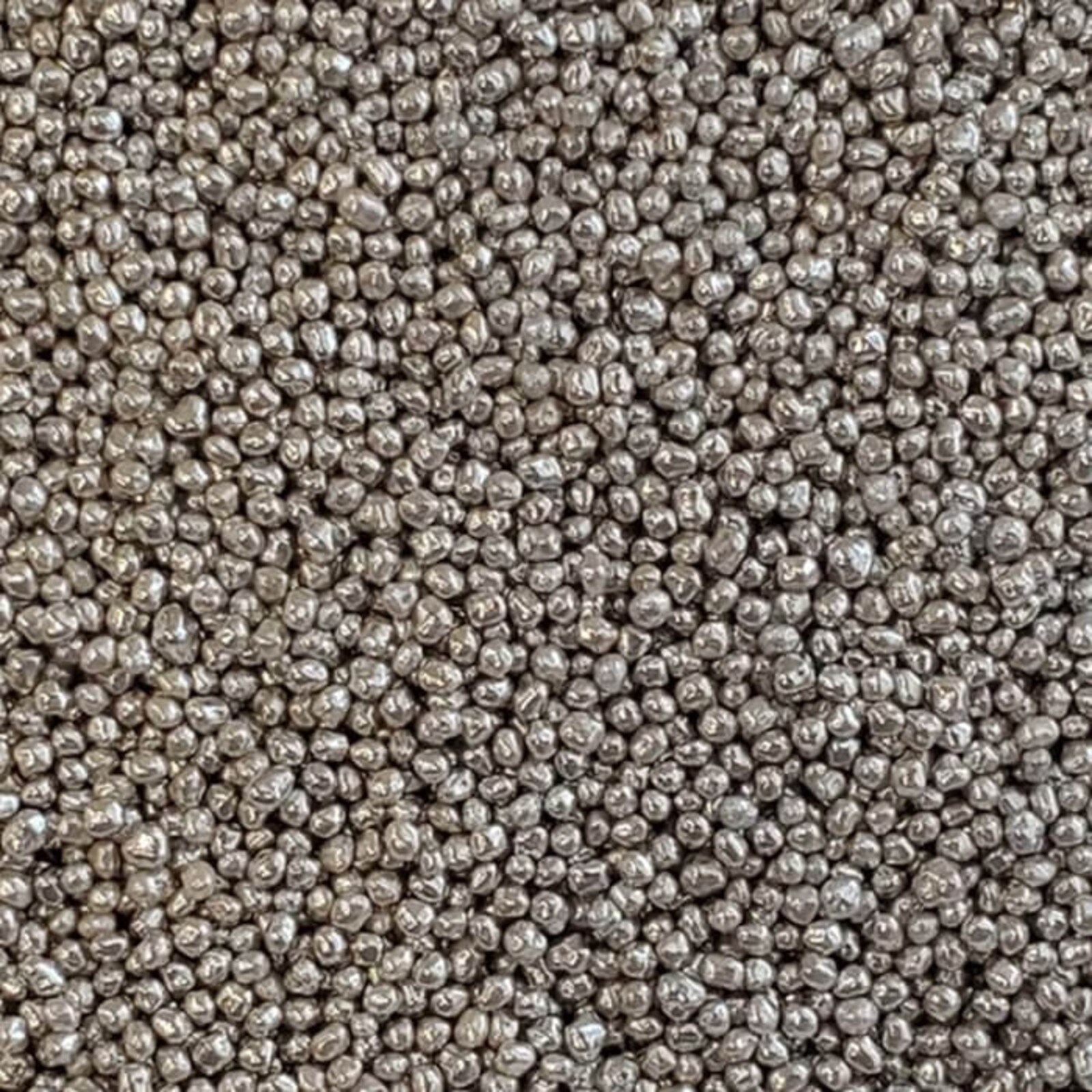SILVER DRAGEE SMALL 2 MM  
