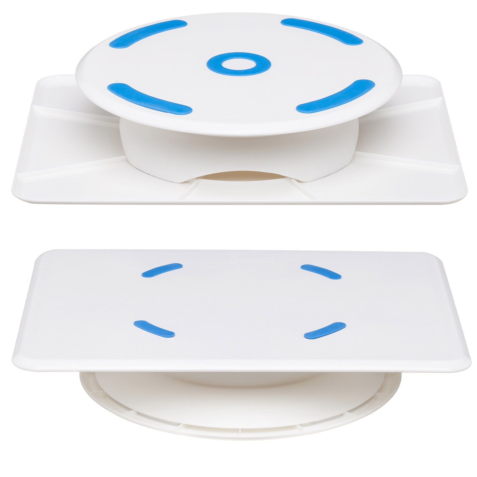 ATECO DUALTURNTABLE - ROUND & RECTANGLE