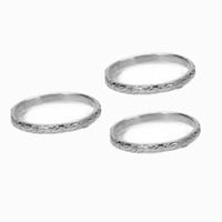 SILVER RING 3/4" 