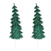 EVERGREEN TREE PICKS 4"
