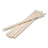 WOODEN DOWELS 1/2" X 12" - 5 PCS