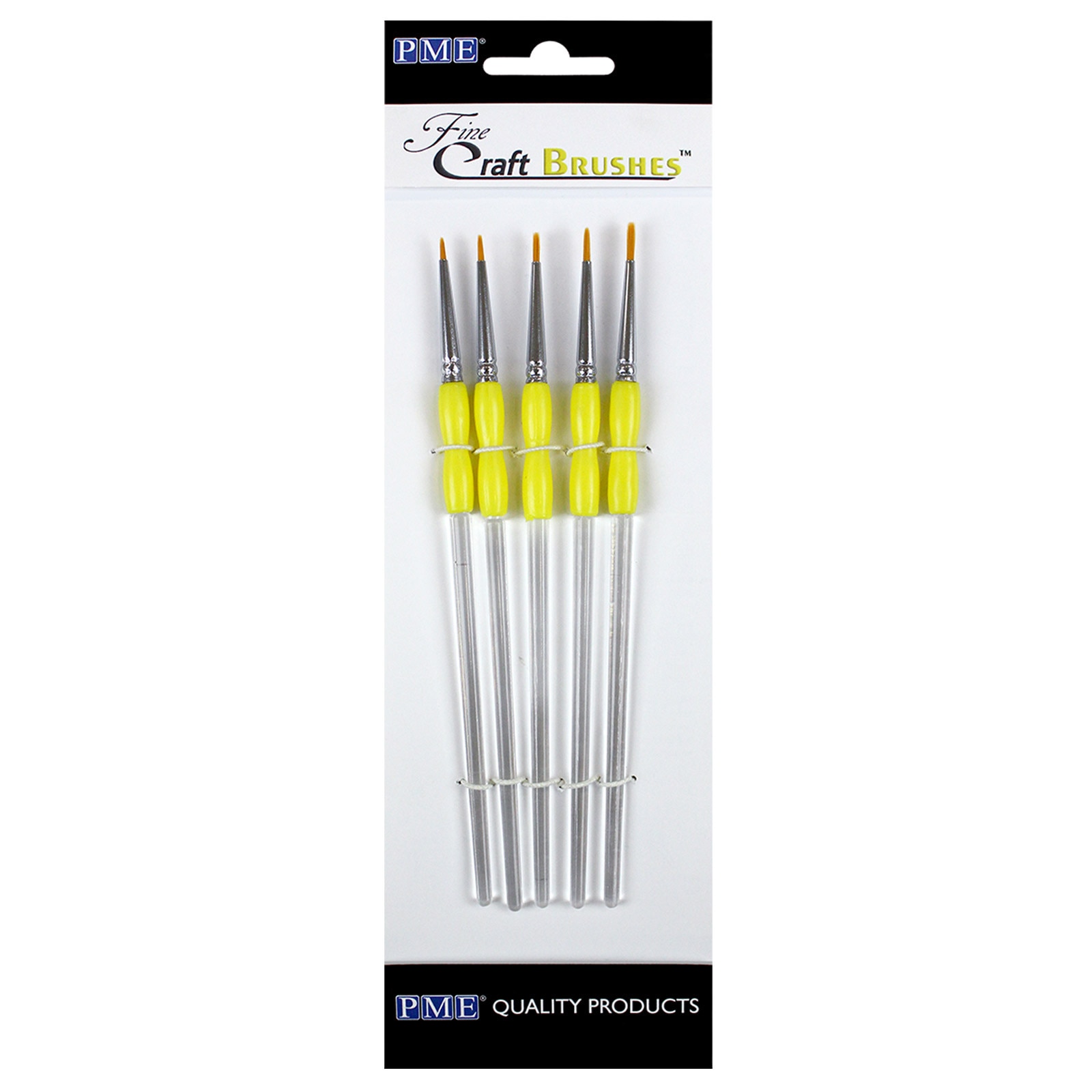 PME FINE CRAFT BRUSHES - SET OF 5