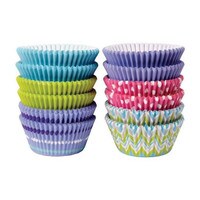 WILTON ASSORTED PASTEL STANDARD BAKING CUPS - 300 PC