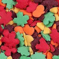 QUINS - AUTUMN LEAVES & PUMPKINS