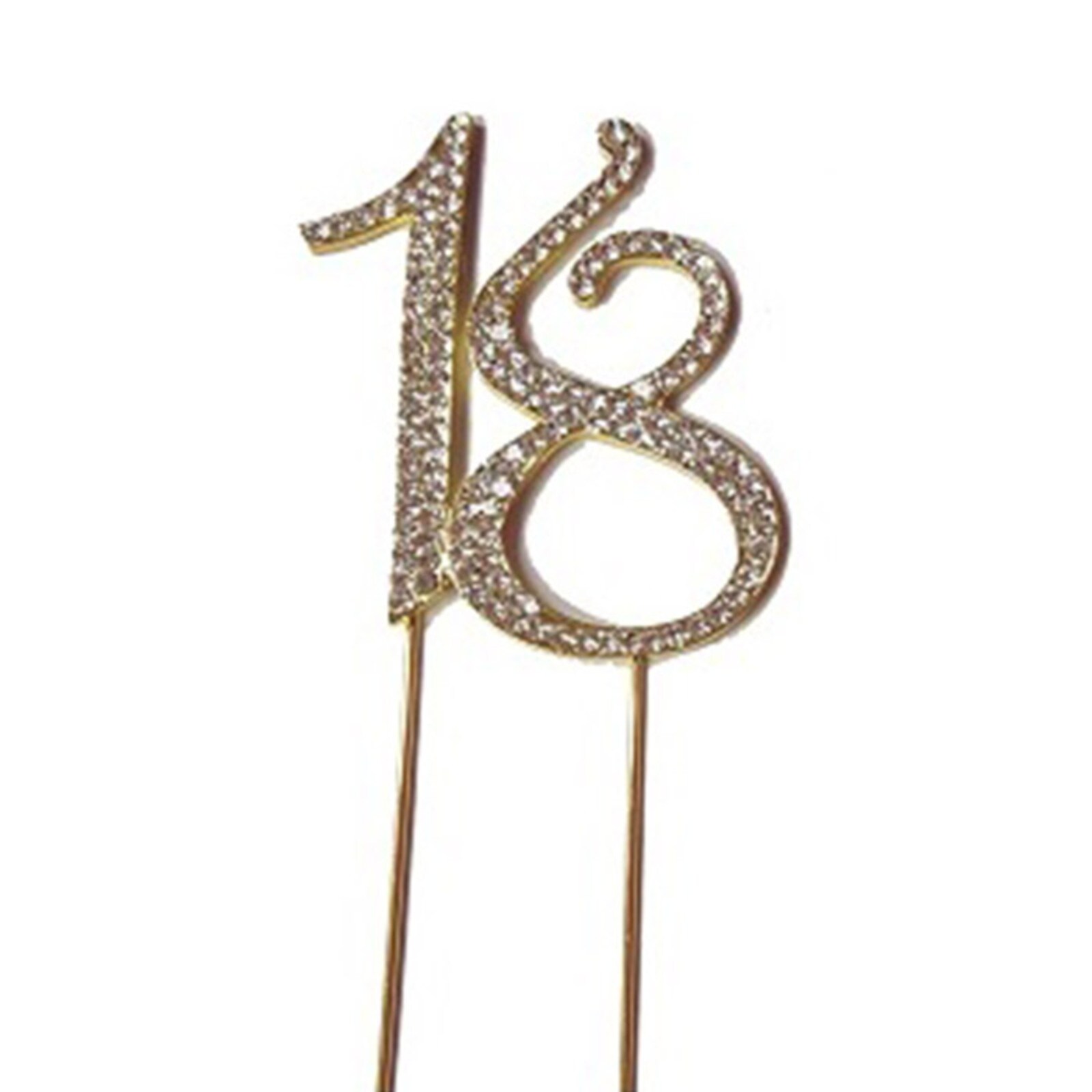 BLING PICK - GOLD NUMBER 18