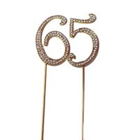 BLING PICK - GOLD NUMBER 65  