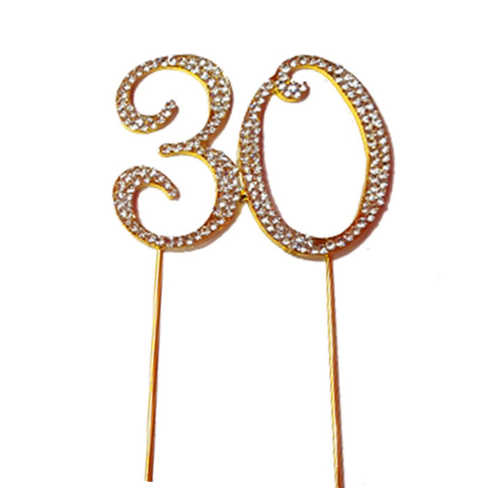 BLING PICK - GOLD NUMBER 30 