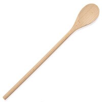 OVAL WOODEN SPOON 14" / 35.56 CM