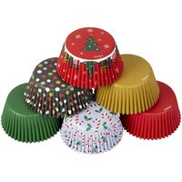 WILTON TRADITIONAL CHRISTMAS STANDARD CUPS 150 PC