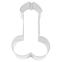 MALE ANATOMY COOKIE CUTTER 4 5/8"