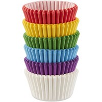 WILTON RAINBOW MINI BAKING CUPS - 150 PC