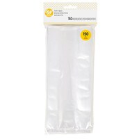 WILTON CLEAR PARTY BAGS W/ TIES - 150 PC