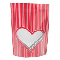 VALENTINE HEART WINDOW POUCH BAG