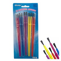 ASSORTED CANDY BRUSH 10 PC SET