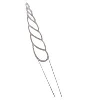 BLING PICK -  SILVER UNICORN HORN 