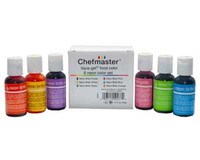 CHEFMASTER LIQUA GEL NEON FOOD COLOR KIT - PACK OF 6