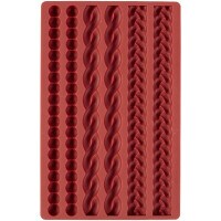 WILTON SILICONE PIE CRUST MOLD - 3 PATTERNS