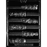MOLD - ASSORTED CHRISTMAS PRETZEL 3 3/4" X 1" X 1/2" (6)