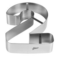STAINLESS STEEL NUMBER "2" LARGE CUTTER 12"